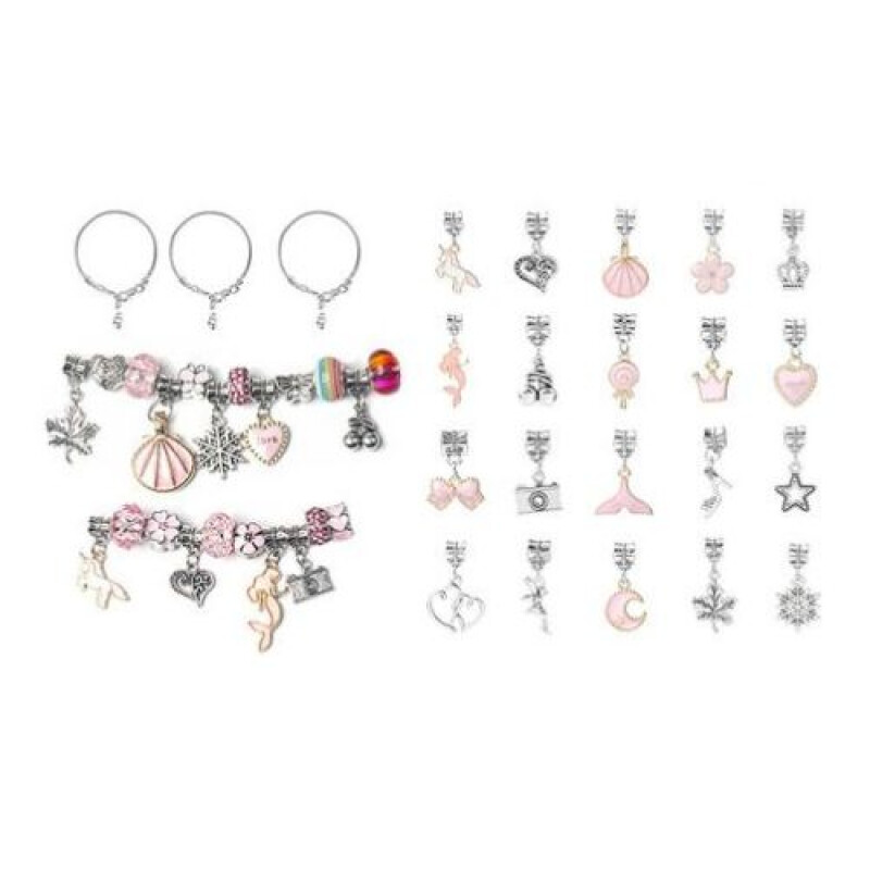 Set Pulseras con Dijes Creatividad Unicornio Set Pulseras Con Dijes Creatividad Unicornio