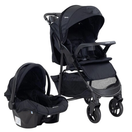 Coche Bebesit Sienna Travel System 3 Posiciones NEGRO