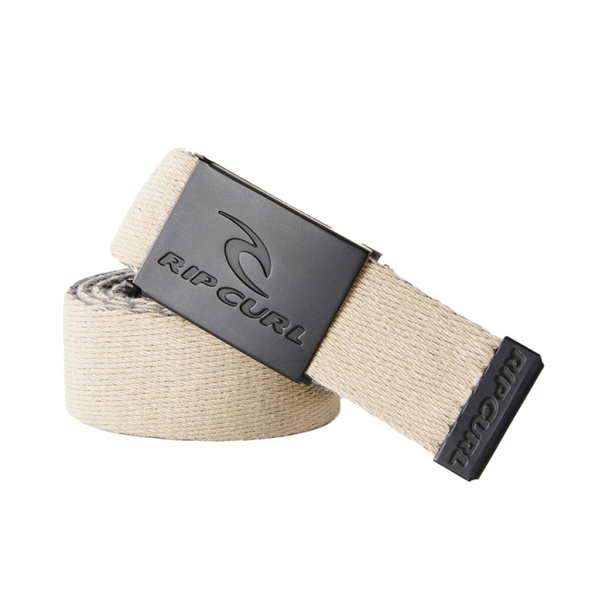 Cinto Rip Curl Snap Revo Webbed Belt - Beige 