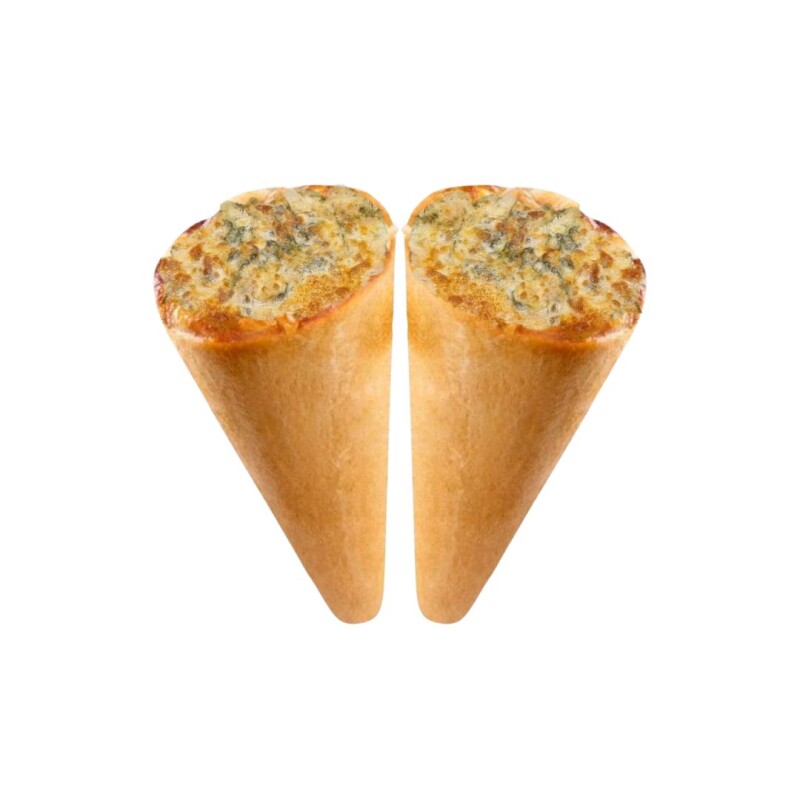 Pizza en cono sabor Muzarella y Espinaca Cone Food - 2 uds. Pizza en cono sabor Muzarella y Espinaca Cone Food - 2 uds.