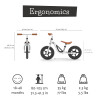 CPCH01 Bicicleta De Equilibro Chillafish 10´ Tipo Chivita +18 Meses - Silver