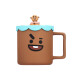 Taza BT21 con tapa 425ml Shooky