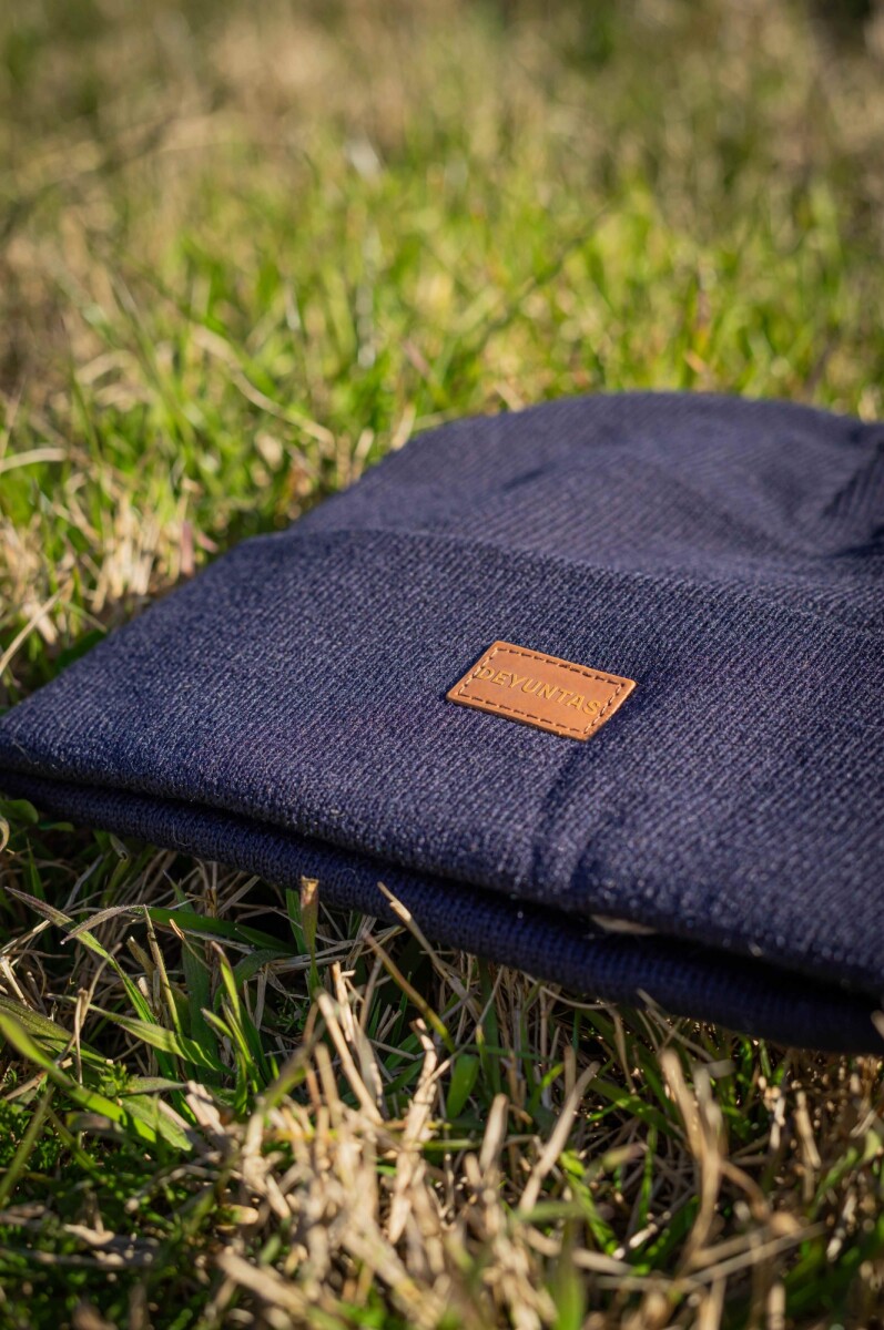 Gorro de lana - Azul 