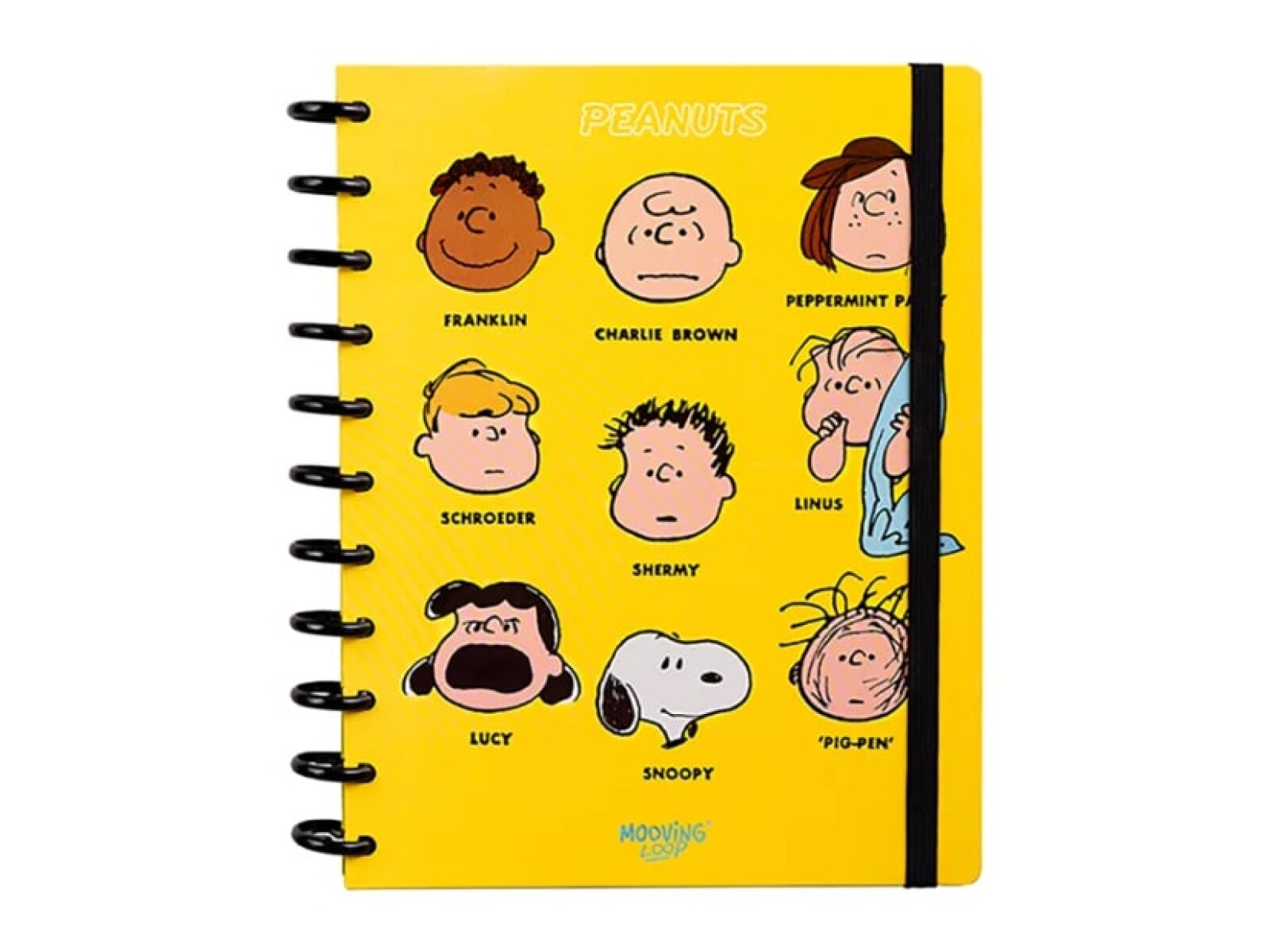 Cuaderno Mooving Carta con Discos Snoopy 