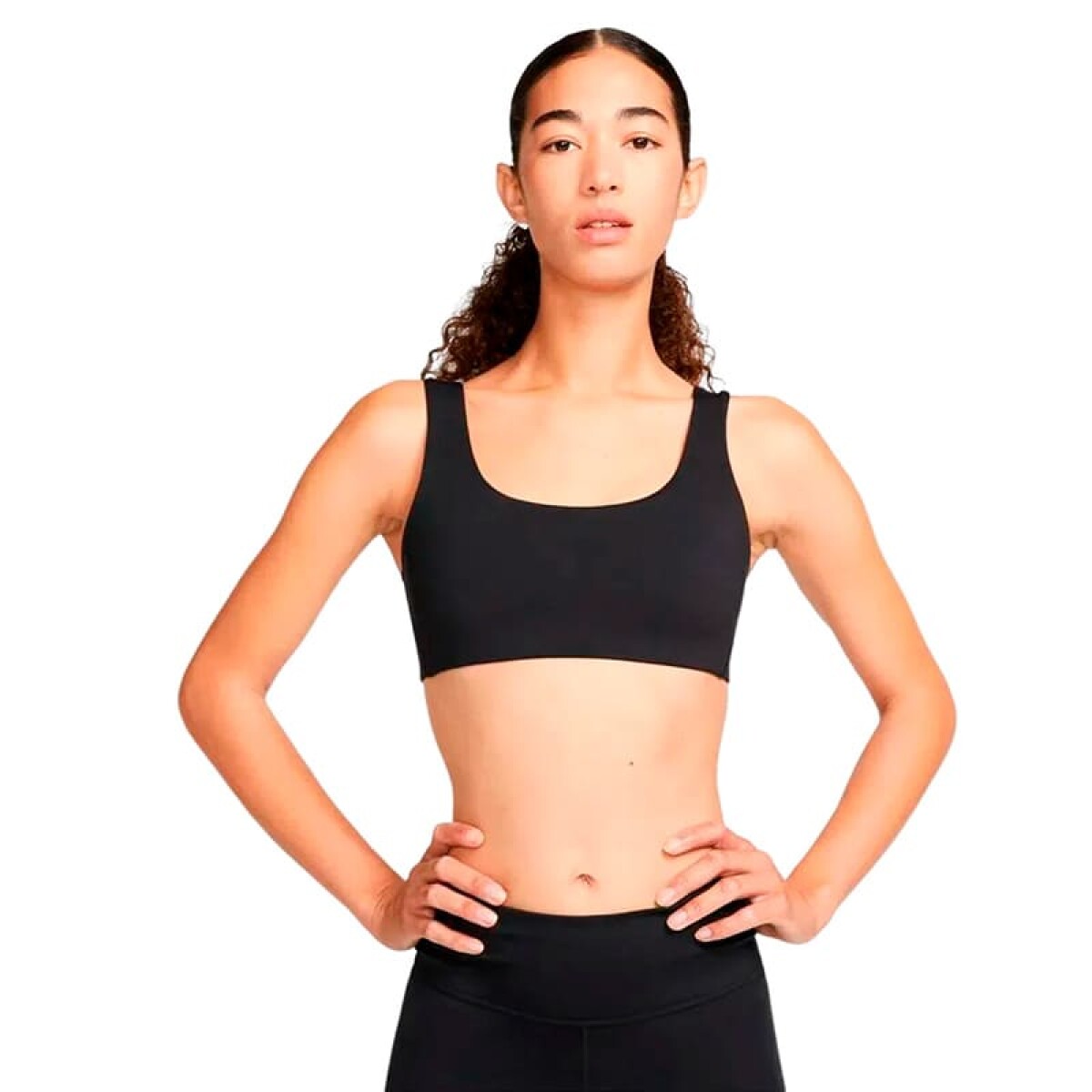 Top Nike Alate All U de Mujer - DV9855-010 - Negro 