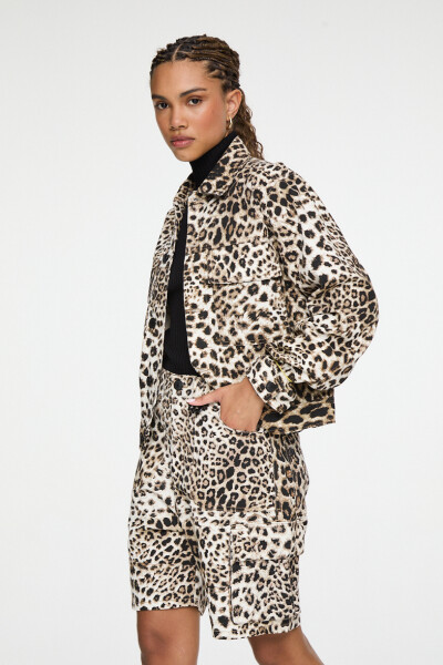 CHAQUETA DENIM ANIMAL PRINT Animal Print