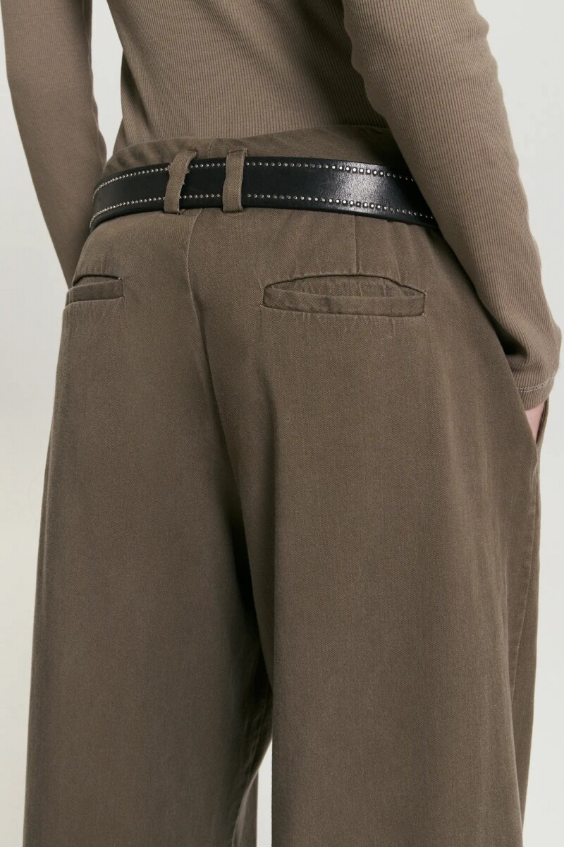 PANTALON ANCHO AMIRA Vison