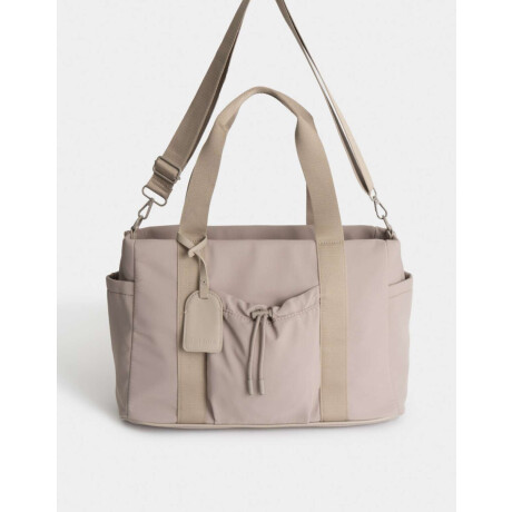 Cartera Shopper Sport Marron Beige