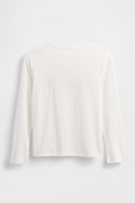 Remera Gràcifo Niño New Off White