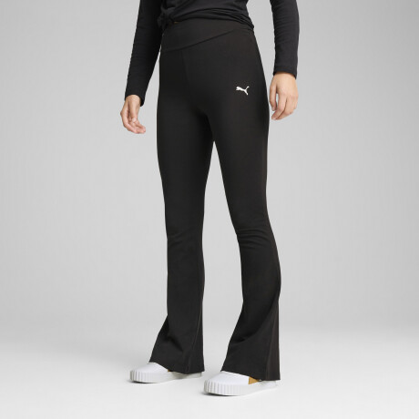 ESS High-Waist Flared Leggings 63154201 Negro