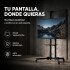 Soporte Movil Para Tv Con Ruedas De Pie Monitor 32 A 65 Soporte Movil Para Tv Con Ruedas De Pie Monitor 32 A 65