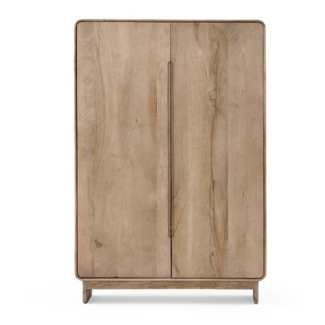 PLACARD 2 PUERTAS MADERA-DE-MANGO NATURAL-BEIGE ALEXA