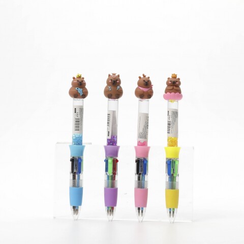 LAPICERA 4 COLORES CON EFECTO ARENA MOVEDIZA (CARPINCHO) LAPICERA 4 COLORES CON EFECTO ARENA MOVEDIZA (CARPINCHO)