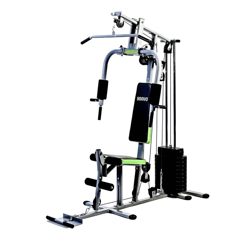 Gimnasio Multifuerza Bravo Pesas Y Accesorios Incluidos Gimnasio Multifuerza Bravo Pesas Y Accesorios Incluidos