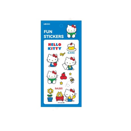 Stickers 3D Hello Kitty B diseño 3