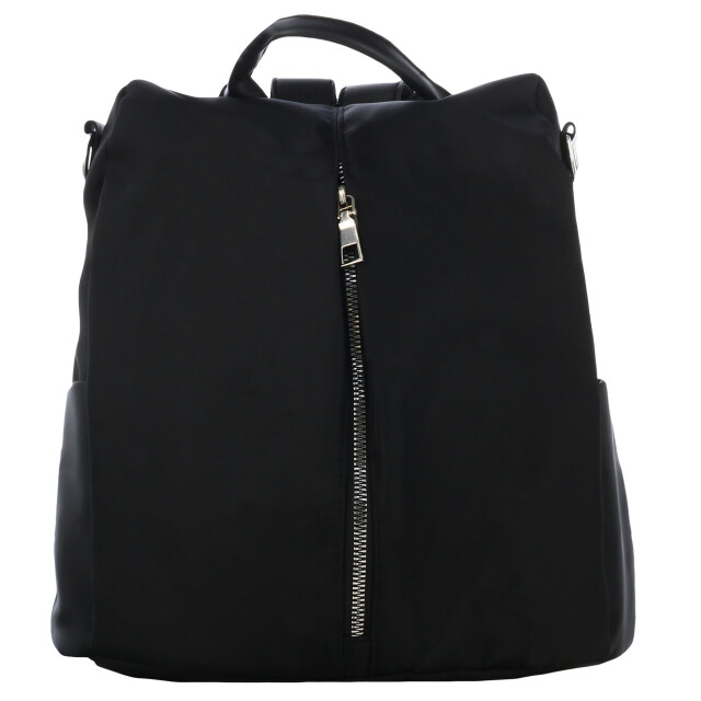 Mochila Miss Carol con cierres metalicos BERILO Negro