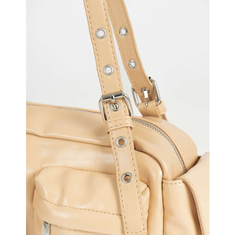 Bandolera Bowling Rosa Marron Camel