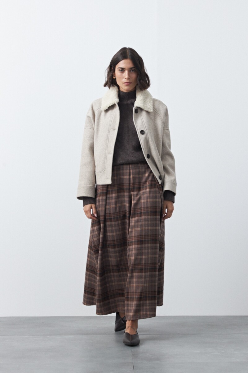 FALDA CHARLINE Marron