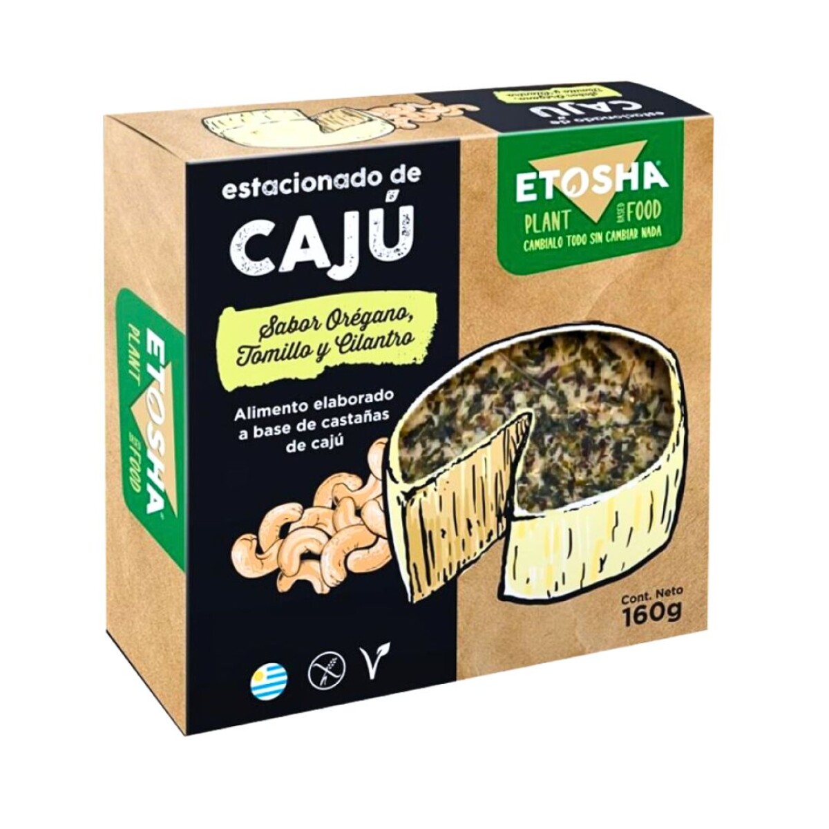 Estacionado de Caju c/orégano Etosha - 160 g 