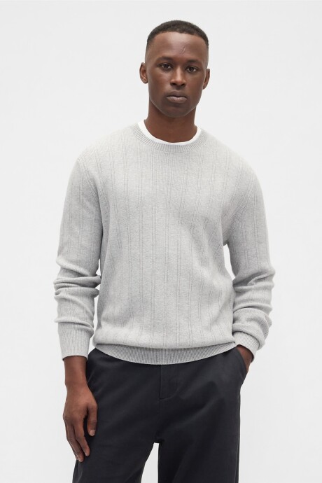 Buzo Cashsoft Hombre B10 Grey Heather