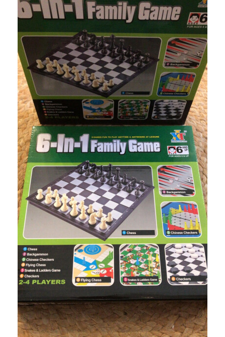 6 EN 1 FAMILY GAMES 6 EN 1 FAMILY GAMES