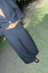 Hot set pants Negro