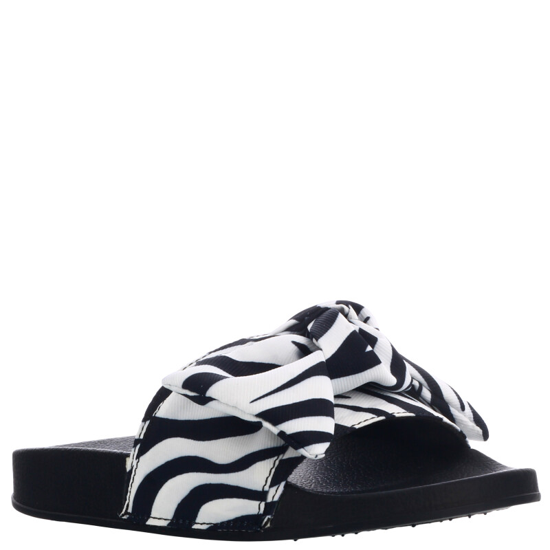 Sandalias de Niña MINI Miss Carol POLY con moña Negro