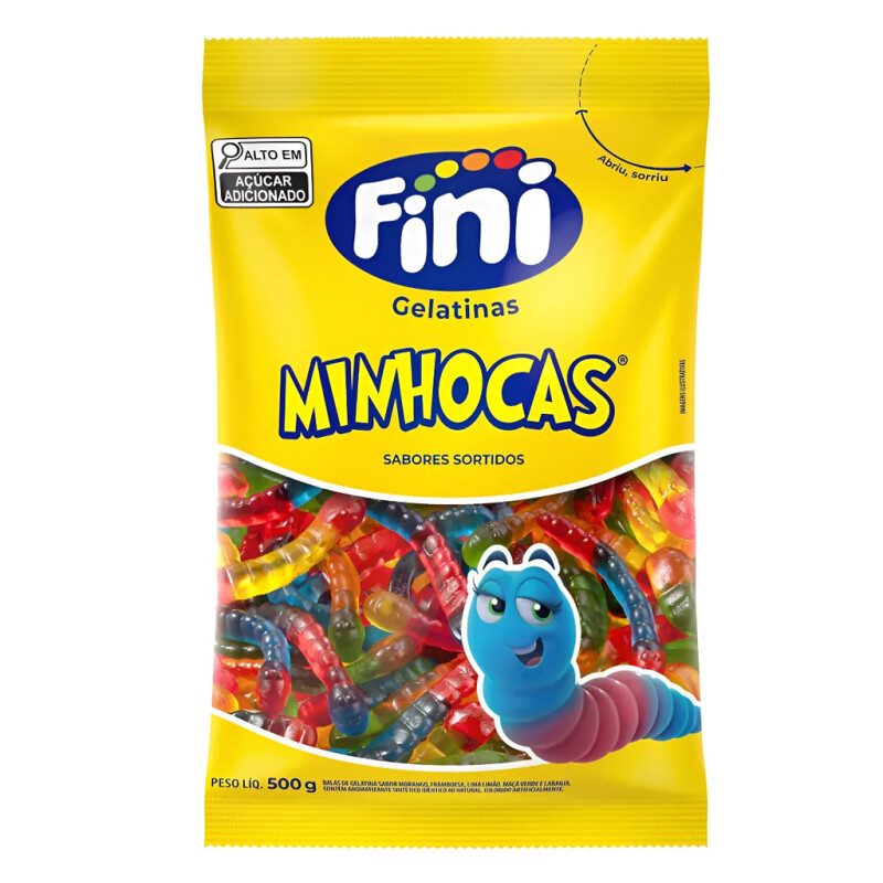 Gelatina gusanos brillo Fini de 500 gramos Gelatina gusanos brillo Fini de 500 gramos