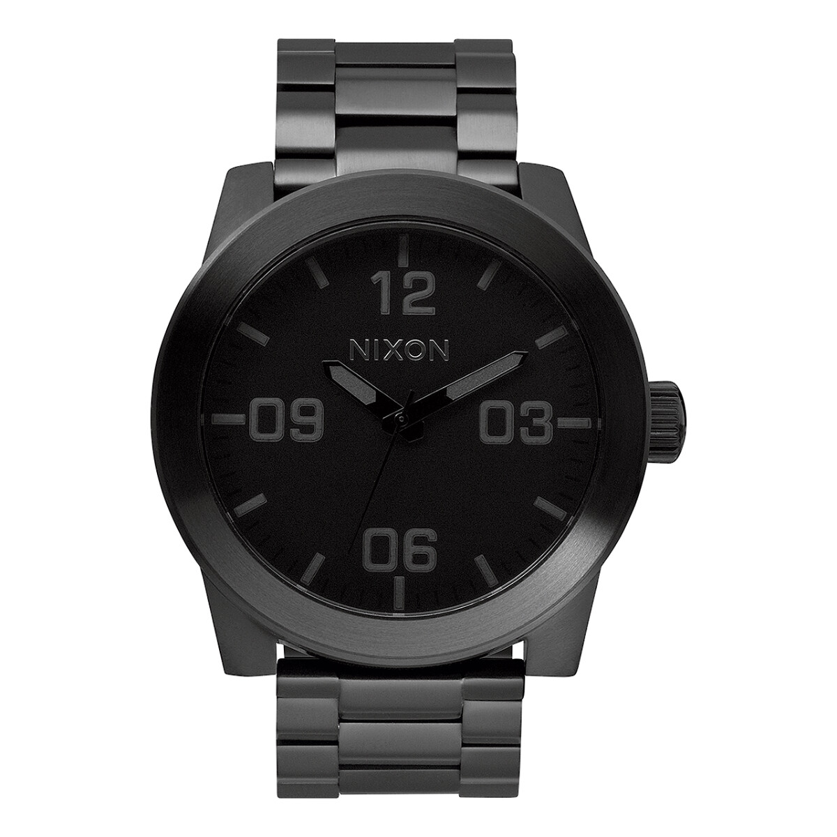 Reloj Nixon Clasico Acero Negro 