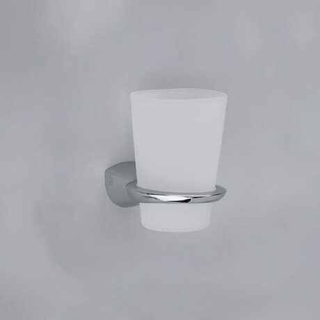 PORTA VASO METAL EPUYEN CROMO ACCESORIO DE BAÑO METALICO CROMO