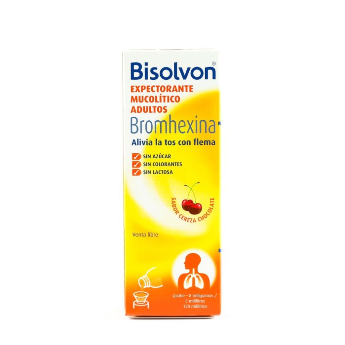 BISOLVON ADULTO JBE. FR. X 120 ML. única