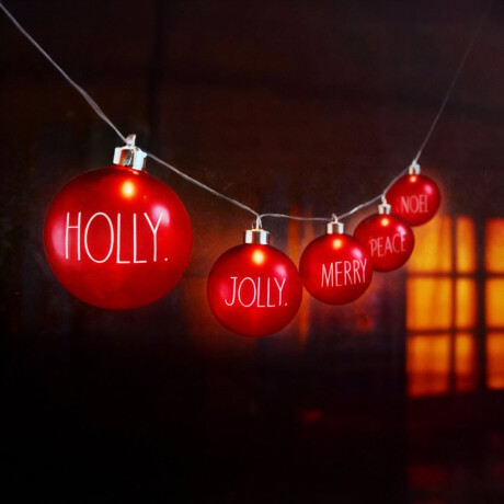 Luces LED esfera color rojo Luces LED esfera color rojo