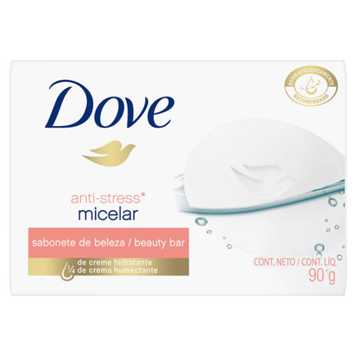 Dove Jabón en Barra Anti-Stress 90g | Relajación y Cuidado Diario