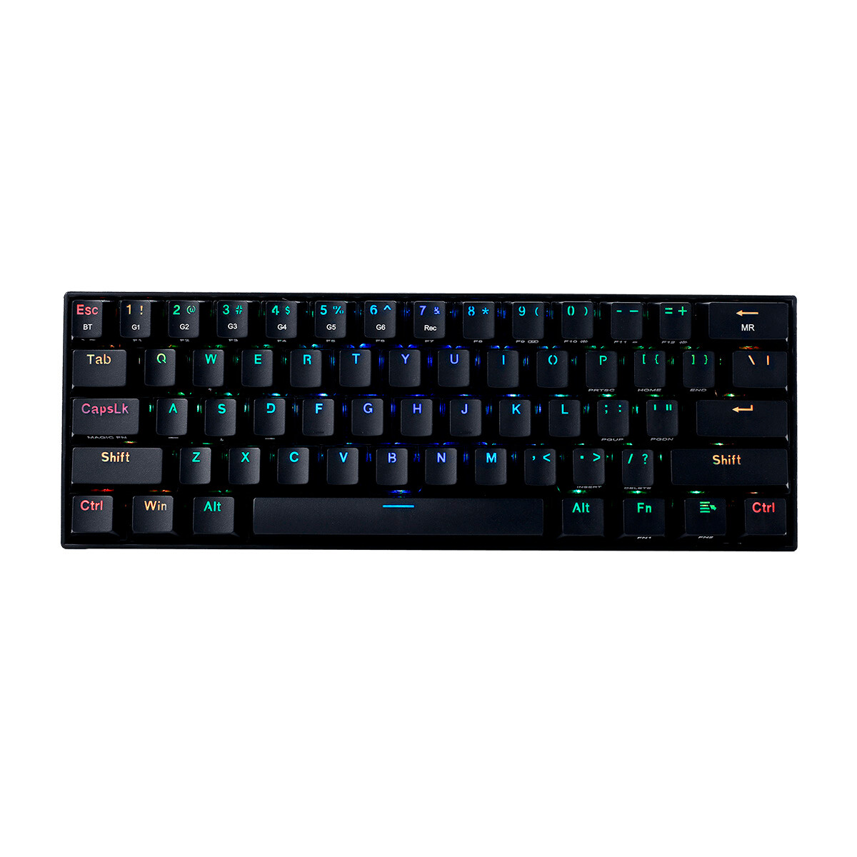 Teclado Gamer Redragon Draconic Mecánico K530W-RGB Black 