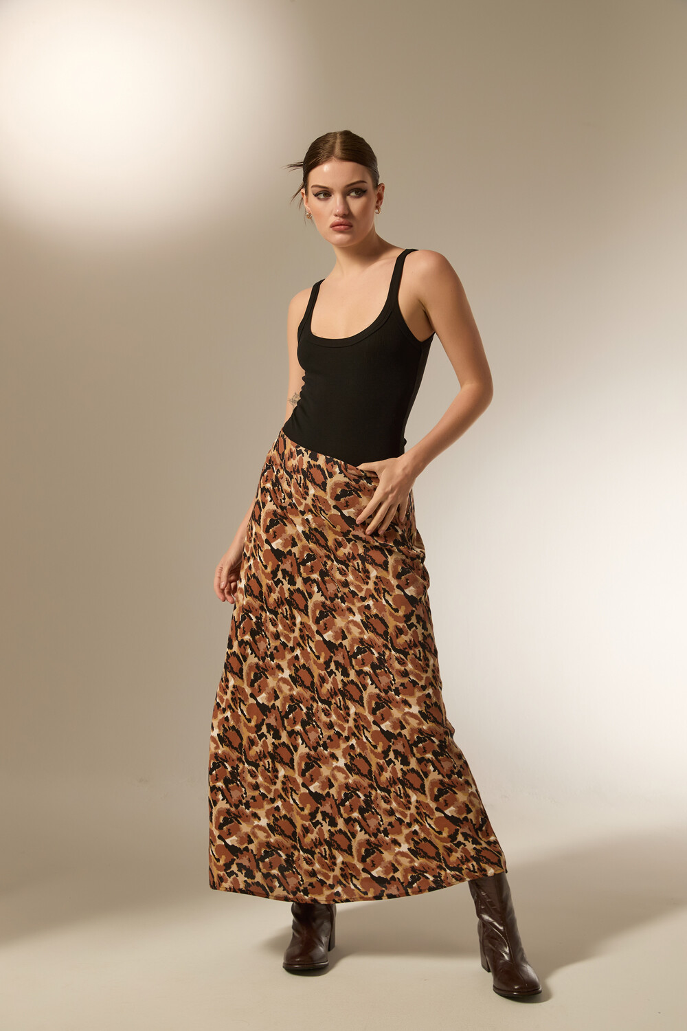 Falda Veyral Estampado 1