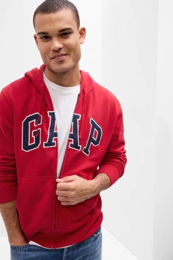 Canguro Logo Gap Hombre Red Apple