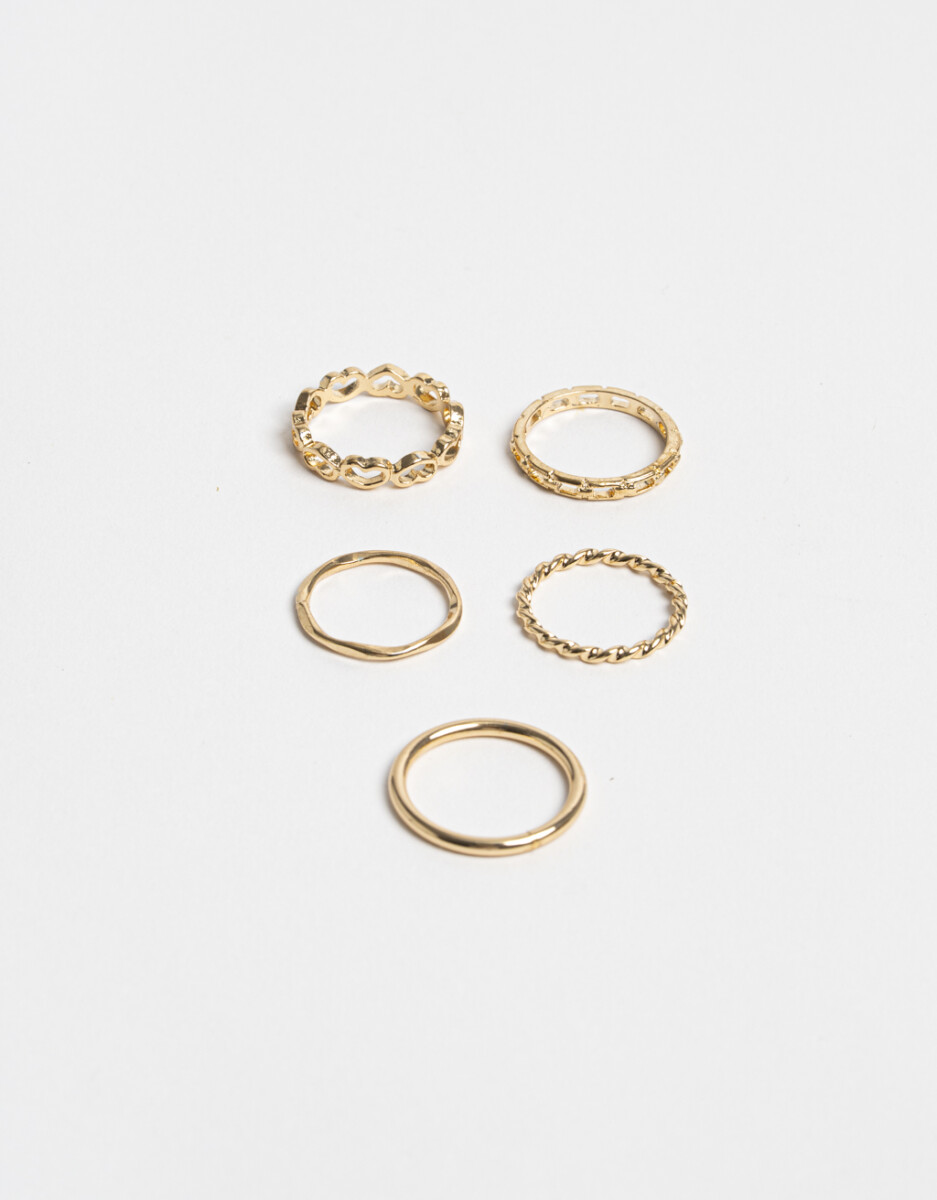 Sets De Anillos 