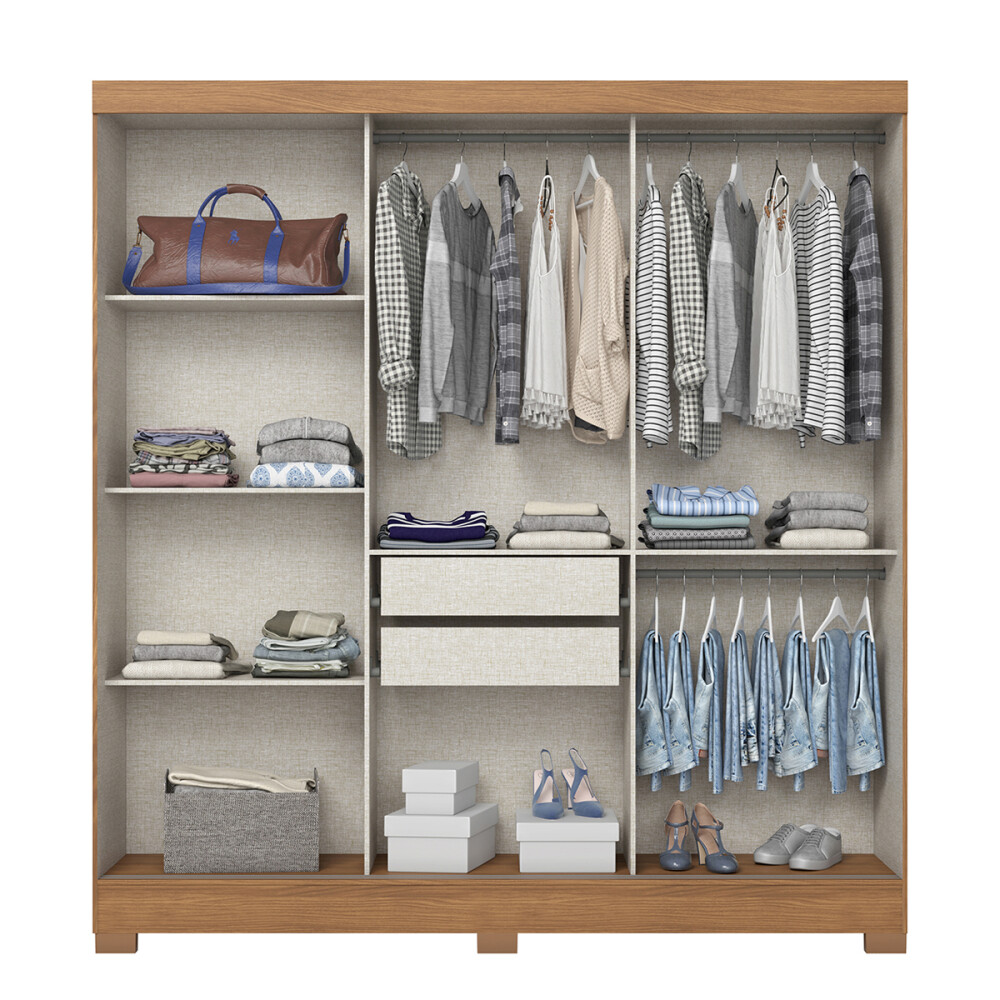 ROPERO 3 PUERTAS CORREDIZAS GUARDARROPA ARMARIO PLACARD CLOSET CON ESPEJO ROPERO 3 PUERTAS CORREDIZAS GUARDARROPA ARMARIO PLACARD CLOSET CON ESPEJO