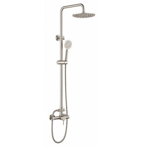 Griferia Barra De Ducha Exterior Brushed Nickel 000