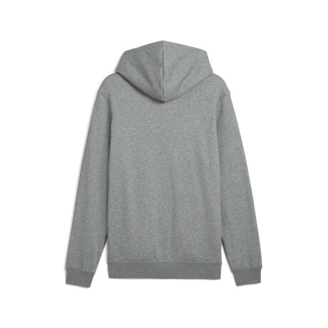 Campera Ess Full-Zip Hoodie Felpa de Hombre Gris