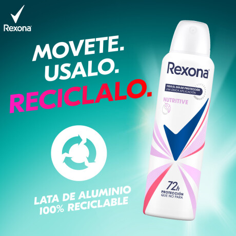 Rexona Desodorante Antitranspirante Aerosol Nutritive Femeninom Rexona Desodorante Antitranspirante Aerosol Nutritive Femeninom
