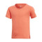 Remera Infantil Adidas Cotton Jrs Rojo - Blanco