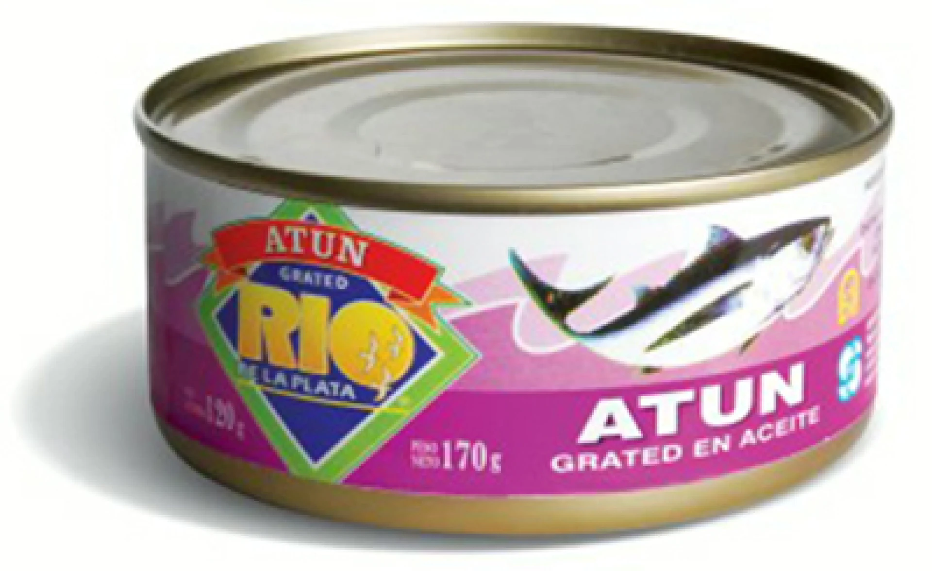 GRATED DE ATUN EN ACEITE RIO DE LA PLATA 170 GR 