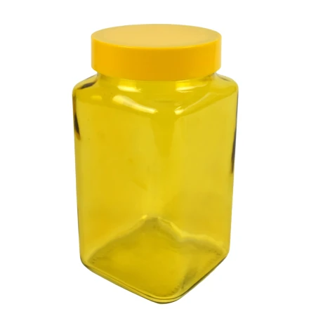 Frasco de Vidrio cuadrado de 2litros Herevin Frasco de Vidrio cuadrado de 2litros Herevin
