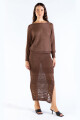 LU SKIRT Chocolate