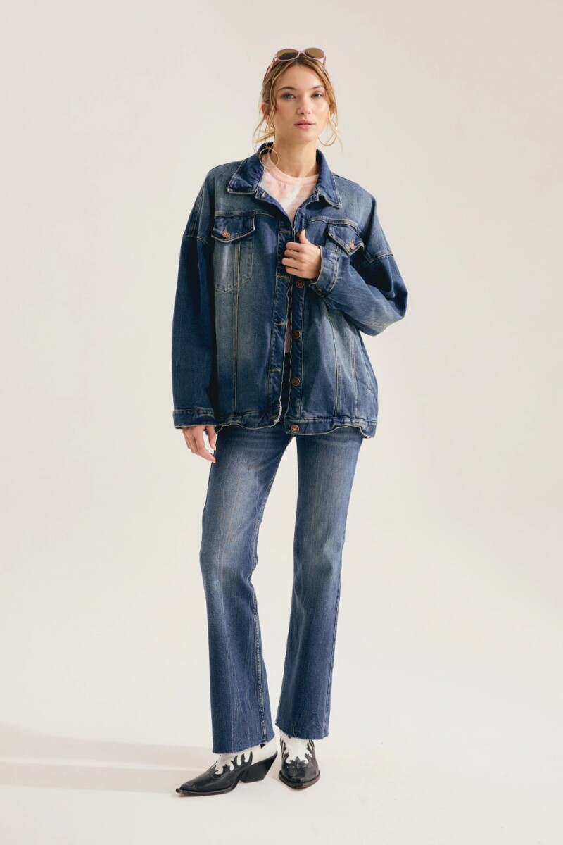 JEAN BOOTCUT Azul