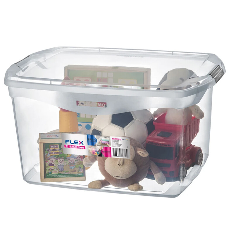 Caja organizadora 68 lts TRANSPARENTE