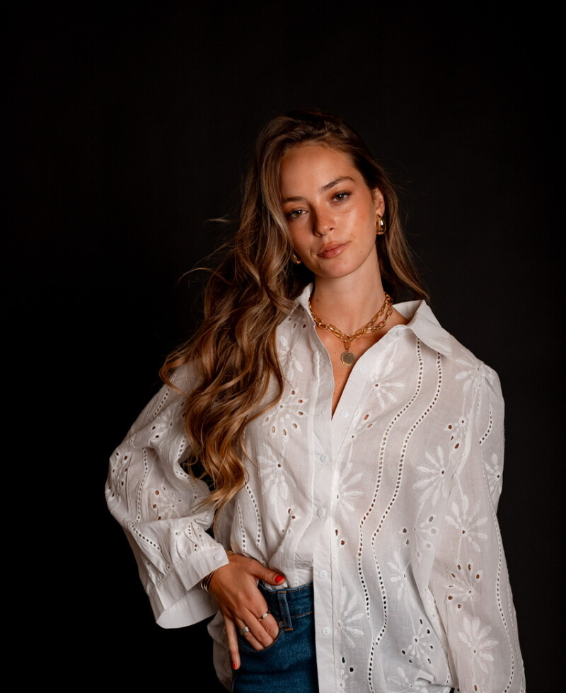Camisa Lucienne blanco