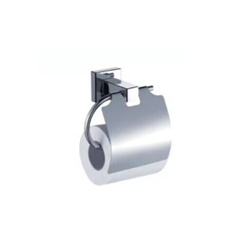 Portarrollo con tapa Art Tech Cromo Portarrollo Con Tapa Art Tech Cromo