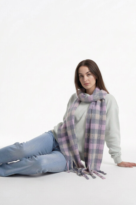 BUFANDA CALAR DIXIE Rosado